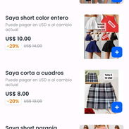 GANGAA Sayas de mezclilla y sayas deportivas disponibles en buenos precios - Img 55461046