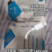 🔥 CABLES DE DATOS Y CARGA RÁPIDA PARA iPHONE 1900 CUP🔥 - Img 57575427