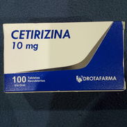 Cetirizina 10mg blister 10 tabletas - Img 54607943