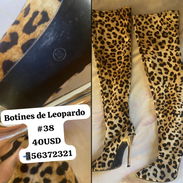 Botines con estampado de leopardo - Img 56461377