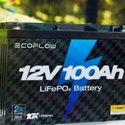 🔋 Batería ECOFLOW LiFePO₄ 12V 100Ah 🔋 - Img 55679760