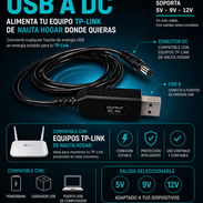 Cable de 9v de USB a DC - Img 55049947