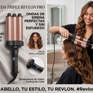 Rizador de pelo de tres barriles Revlon - Img 55330457