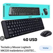 Teclado y mouse inalámbrico Logitech, nuevo en su caja - Img 55765253