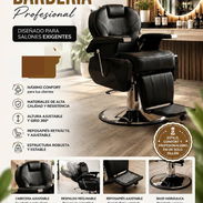 Sillon de barbería profesional - Img 57743017