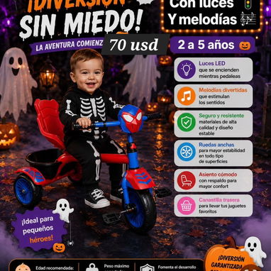 Velocipidos  y Triciclos evolutivos  para ninos - 3/8