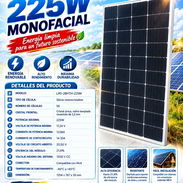 PANEL SOLAR 225W MONOFACIAL LONGI, ENTREGA DE FACTURA A SU NOMBRE PARA SU GARANTÍA. NUEVOS, MENSAJERÍA DISPONIBLE - Img 57187131