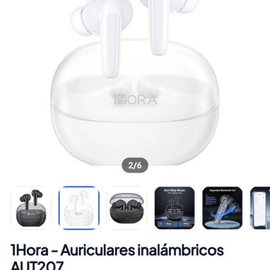 🎧 ¡Audífonos Auriculares Inalámbricos Bluetooth 1Hora! 🎶🌐 Varios modelos - Img 125931550