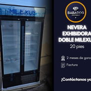Nevera Exhibidora Doble MILEXUS de 20 pies - Img 55982834