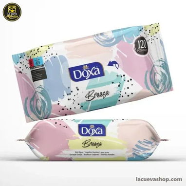 Toallitas húmedas Doxa Sprig y Breeze paquete de 120 — limpieza suave, al mismo precio - 2/2