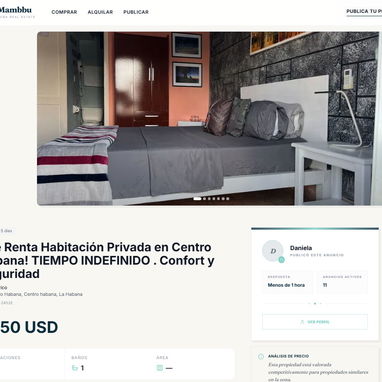 Compra y venta de casas en el sitio inmobiliario de Cuba  . Mambbu. - Img 121854076