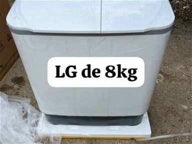 Vendo lavadora semiautomática LG de 8kg nueva con domicilio gratis - Img main-image-45634418