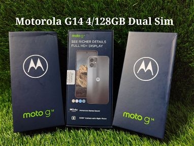 Motorola G14 128gb dual sim sellado en su caja a estrenar 55595382 - Img main-image-45475559