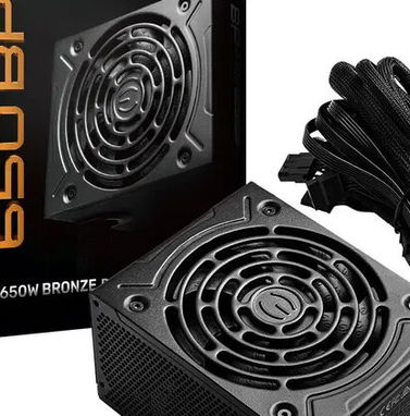 125 usd Fuente EVGA de 650 W certificada 80 Plus bronce + otras fuentes - Img 77892325
