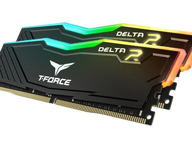 KIT DE RAM DDR4 16GB(2x8) DISIPADAS T.FORCE DELTA RGB(3600Mhz)|NUEVAS EN BLISTER-0KM. 5410-9151 - Img main-image-44019840
