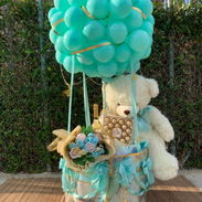 !!Cesta grande de Regalo!! Osos de un metro, bombones, botellas, rosas y más - Img 55760519