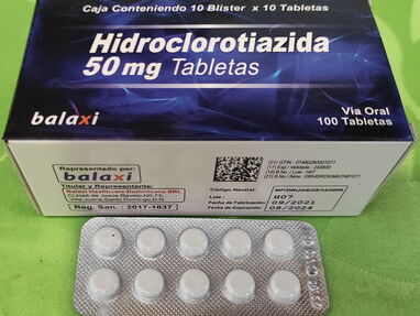 //-PRESION Y DIURETICOS-// Hidroclorotiazida 50mg - Img 60271544