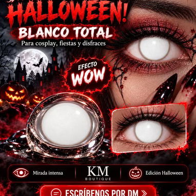 👁️🩸  🕸️ **¡10 modelos de lentillas de fantasía!** Dale un toque aterrador a tu mirada Precio 15 USD - 4/10