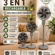 Ventilador recargable jysuper - Img 57194952