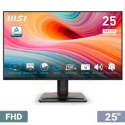 Monitor MSI 24.5" IPS FHD 120Hz 1ms Adaptive Sync HDR (Modelo: PRO MP251 E2) Negro Mate 💵195USD - Img 55850301