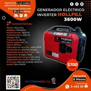 💡INVERTER💡GENERSDOR ELÉCTRICO HOLLFILL INVERTER 3600W MAX 3250W NOM. MENSAJERÍA CON FACTURA. TLF 54833699 - Img 52428136