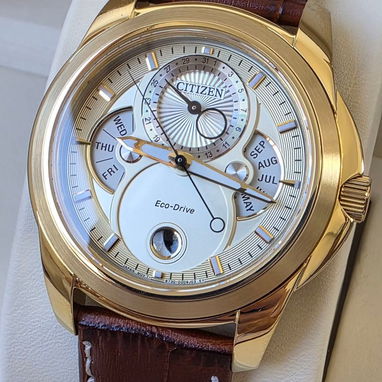 absolutamente elegantes en pulsera de cuero para caballero tissot, citizen, hamilton, orient - Img 122442002