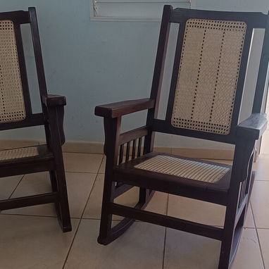 Vendo pareja de sillones antiguos recién reparados en buen estado, 30mil x transferencia a la mitad, 58256384 - 2/5