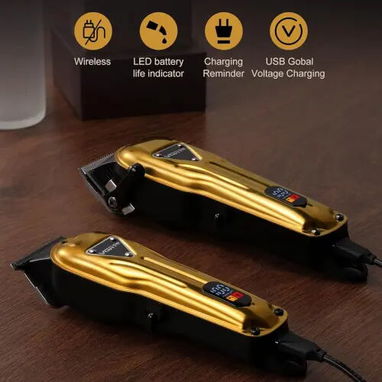 Máquina de Pelar Inalámbrica VGRPRO con Trimmer y Kit Completo - 2/5