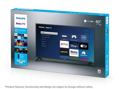 Philips 40" Class FHD (1080p) Roku Smart LED TV , Mensajeria incluida, 55092312 - Img 64187926