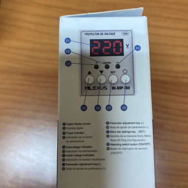 ⚡ DIGITAL ⚡ PROTECTOR DE VOLTAJE DIGITAL MILEXUS 220V 63A CARGA MAX. SERVICIO DE ENTREGA CON FACTURA, GARANTÍA. 54833699 - Img 110478631