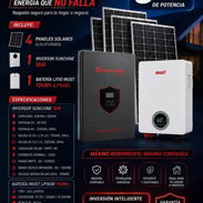 Inversor 5kw sunshine 110 y 220v Bateria must 10 kwh 110 y 220 - Img 56882416