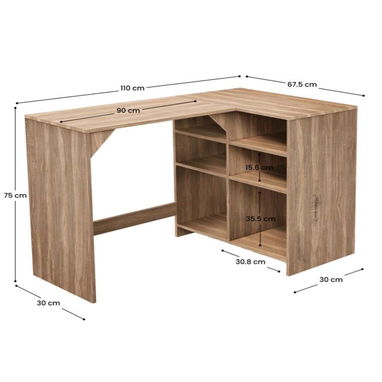 Escritorio Esquinero. Escritorio Rinconera. Buró Esquinero. Buró Rinconera. Mesa de computadora. Mesa de trabajo. - Img 120330620