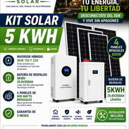 kit solar 3KW x 5 kw - Img 56884201