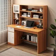 Escritorio de madera con puertas y cajón Precio 170 usd Transporte incluído* - Img 54932285