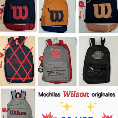 Mochilas Originales marca FILA y WILSON - Img 92578964