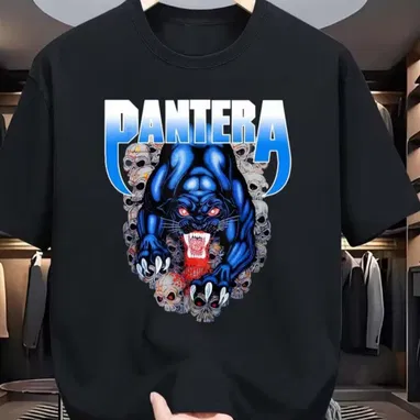 Pullovers negros de rock con diseños de grupos, logos y portadas de discos de rock & roll, - Img 116402586
