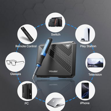 🔧🧰 KIT DESTORNILLADORES DE PRECISIÓN 52 EN 1 PARA CELULARES LAPTOP CONSOLAS REPARACIÓN ENVÍO DISPONIBLE GARANTÍA - Img 119706487