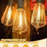 GUIRNALDAS, LUCES DE EXTERIORES, LUCES VINTAGE, LUCES LED - Img 55351857