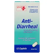Quality Plus Capletas para Alivio de la Diarrea, Loperamida HCl 2mg, 12 Unidades - Img 54924704