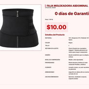 FAJA MOLDEADORA ABDOMINAL VPT#-0134 - Img 55220108