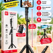 Palo de Selfie Stick trípode con luces,control mide 1.83CM es de los buenos profesional - Img 58040402