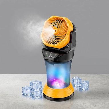 🌬️ Ventiladores Recargables – Larga Duración y Transporte Incluído (Kinetica) - 8/10