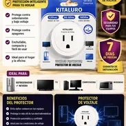 ⚡️Protector de voltaje ⚡️Ideal y funcional para todp tipo de electrodomésticos - Img 55738517