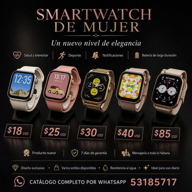 Smartwatch para mujer / relojes inteligentes elegantes – Xiaomi, Redmi y más - 2/8