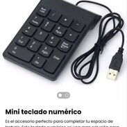 Teclado numérico* Mini teclado numérico para laptop - Img 45339726