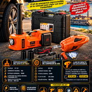 🚗 GATO 🚗 ELÉCTRICO 3 EN 1 CON COMPRESOR DE AIRE (12V) Y LLAVE DE IMPACTO. TENEMOS MENSAJERÍA CON FACTURA. 📲 54833699 - Img 57856674