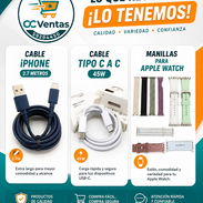 Cables C a C, Cables de iPhone y Manillas de Apple Watch - Img 49432892