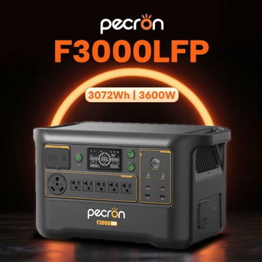 ESTACION DE ENERGIA PECRON F3000 LFP con 3,072Wh de capacidad, potencia continua de 3,600W - 2/5