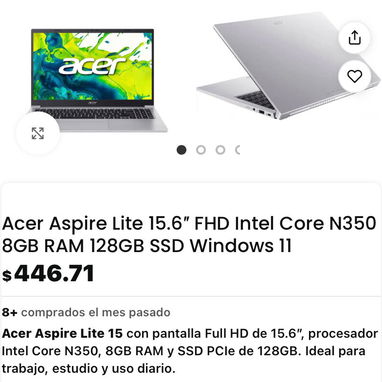 270usd Venta de Laptops + de 25 modelos de laptops nuevas ,selladas y otras de poco uso con Garantia, varias marcas - 9/10