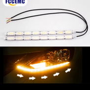 Tiras de luces led luz diurna e intermitentes se pegan al carro o dentro de las pantallas muy chulas. - Img 53768470